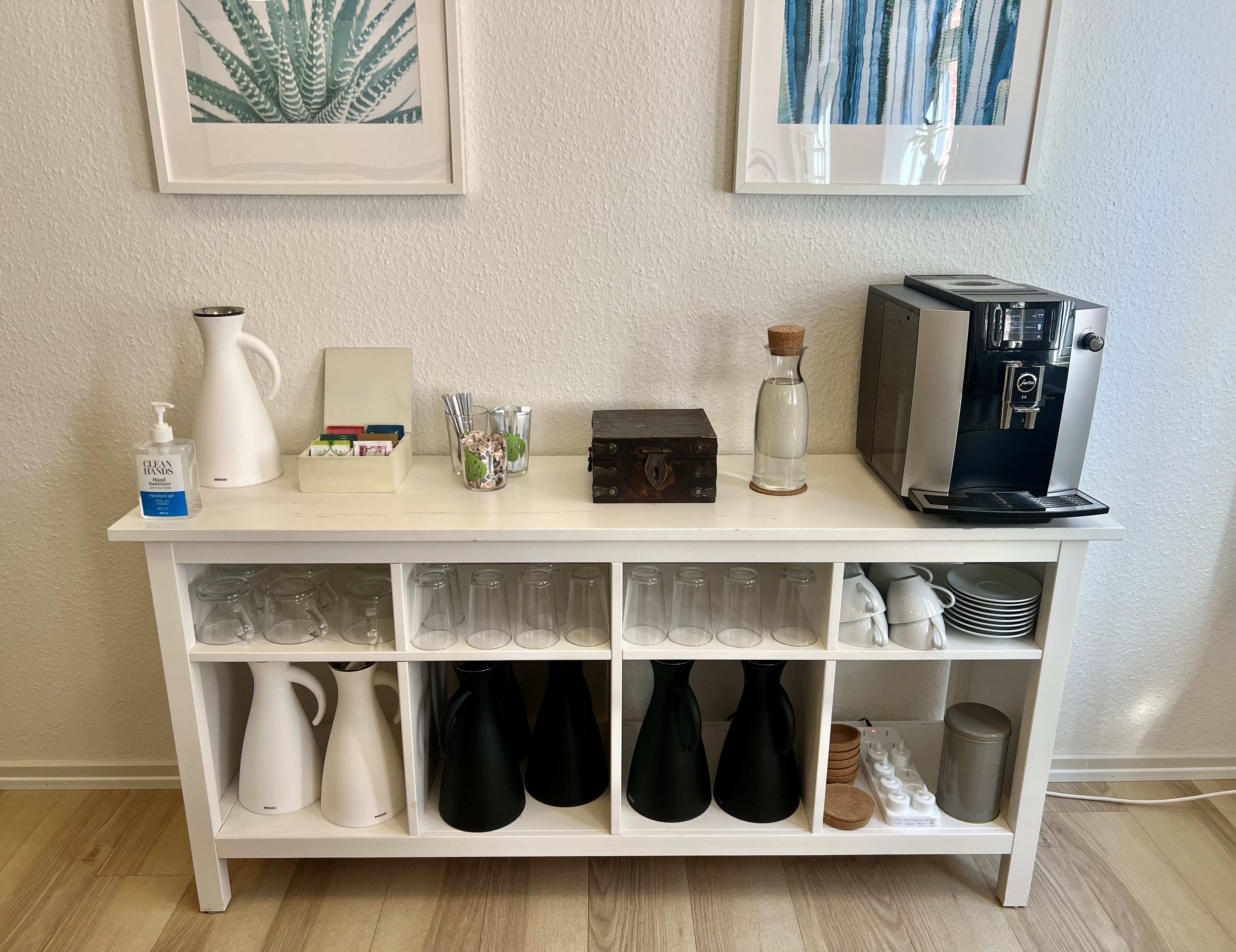 Undervisningslokale på 1. sal